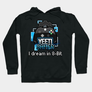 Yeet Gamer - Video Games Trendy Graphic Saying - Hoodie